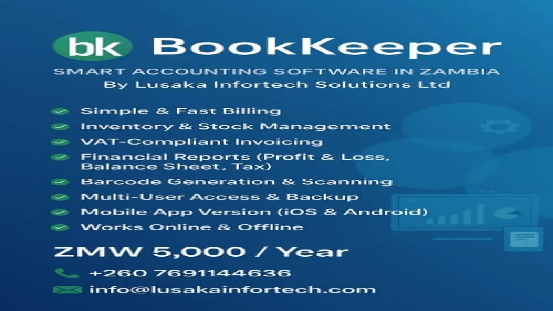 BOOK KEEPER SOFTWARE