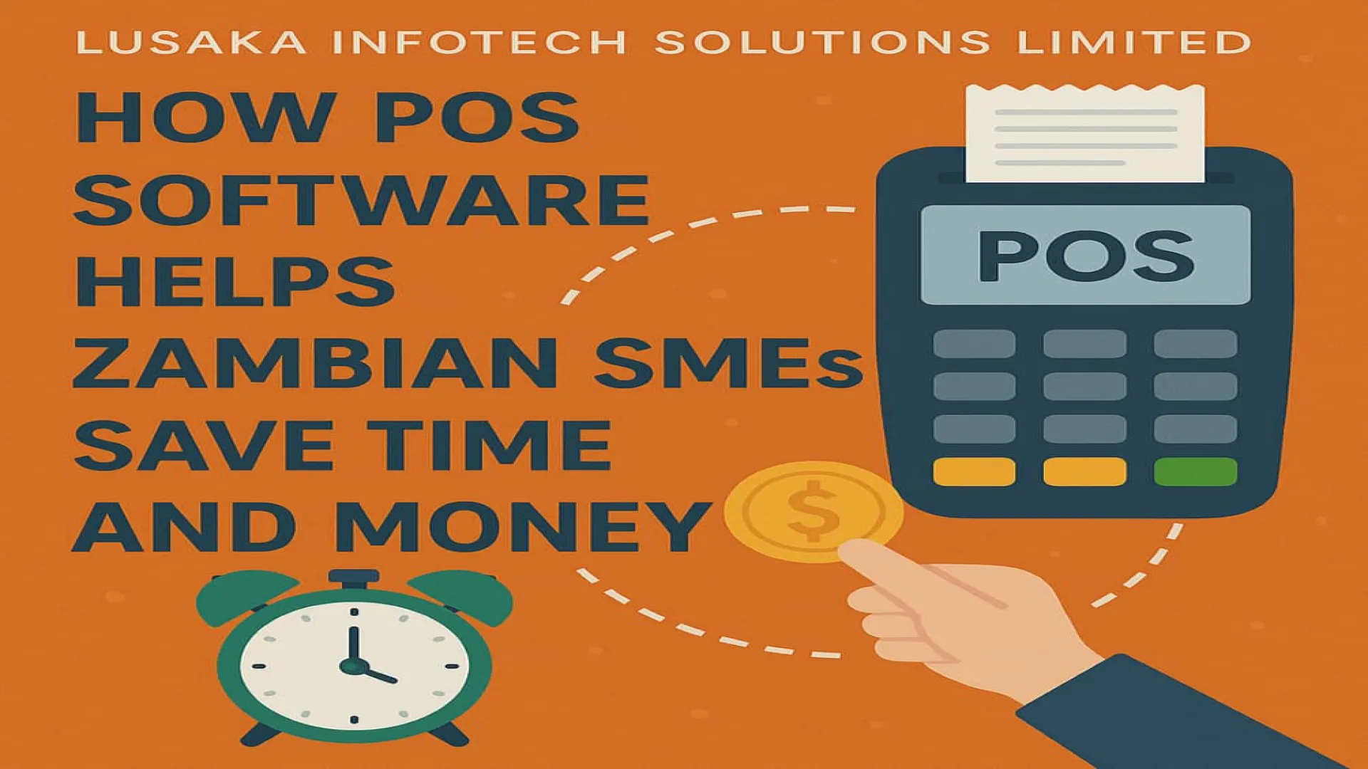 How POS Software Helps Zambian SMEs Save Time and Money